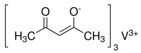 Vanadium(III) acetylacetonate - CAS:13476-99-8 - Vanadium(III) (2,4-pentanedionate), 2,4-Pentanedione vanadium(III) derivative